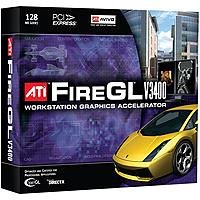 ATI 100-505136 FireGL V3400 128MB 128-bit GDDR3 PCI Express Video Card