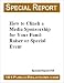 How to Clinch a Media Sponsorship for Your Fund-Raiser or Special Event