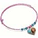 Dazzling Swarovski Crystal Hannah Montana Reversable Heart Necklace - Memory Wire Fit...