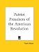 Book Patriot Preachers of the American Revolution