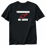 T-Shirt Black  Trinidadian In Love  Trinidad And Tobago Country