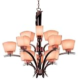 02738 - Hunter / Kenroy Oslo Chandelier