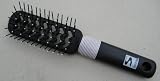 Sebastian Flat Vent Hair Brush with White ball tip Nylon Bristles - 9 inches x 2 inches - used to allow air to flow through like when using a blow dryer