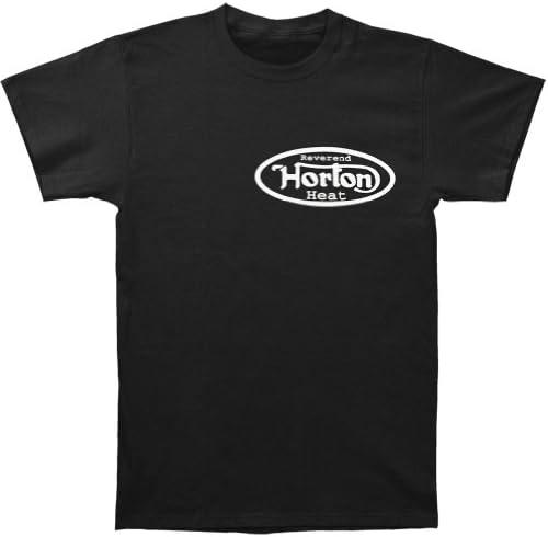 Reverend Horton Heat Men's Gas Pump T-shirt Large Black