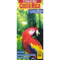 Insight Map Costa Rica: Fleximap Plus Travel Information (Insight Fleximaps)