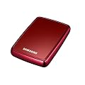 Samsung HX-SU025BA/G42 250GB externe Festplatte (4,6 cm (1,8 Zoll)) Wine Red