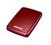 Samsung S1 1.8-Inch 160 GB Embedded Mini External Hard drive HXSU016BA/G42 (Red)