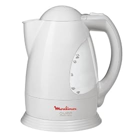 Moulinex Ovea BAB1P1 Rapid Boil Kettle, White, 1.7 Litres