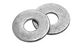 Stainless Steel 18-8 Flat Washer, MIL-SPEC, #10, 0.218 ID, 0.437 OD, 0.065 Thick (Pack of 100)