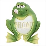 FROG WELCOME PLAQUE B33-933