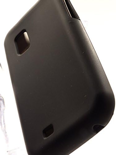 Shockwize (Tm) Impressions Series Samsung Galaxy S Showcase i500 Fascinate Mesmerize S950C Flexible Silicone Skin Protector Case Shock Absorbing Flex Hybrid Silicon SCH-I500 SCH-S950C (Flex Solid Black)