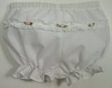 Ruffles ~ White Take Home Bloomer