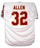Marcus Allen Kansas City Chiefs Autographed White Jersey with HOF 03 Inscription