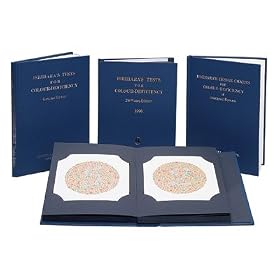 Ishihara Test Chart Book, for Color Deficiency