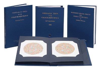 Official Ishihara Color Blindness Test - Options 38 Plate On Sale