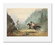 Alfred Jacob Miller, Snake Indian Pursuing a Crow Horse Thief
