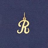 Letter R Initial Pendant