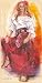 Liveliness Decorative Art Poster Print by Talantbek Chekirov, 14x28