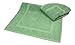 SALBAKOS - Bathroom Rugs Set 2 Piece, 100% Cotton Bath Mats for Bathroom, Comfy & Highly Absorbent Bathroom Floor Mats, Machine Washable | 20