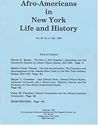 Afro-Americans in New York Life and History