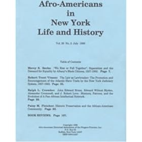 Afro-Americans in New York Life and History