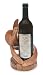 Wine bottle holder, 'Dolphin Acrobat'