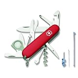 Victorinox Swiss Army Explorer Plus Pocket Knife (Red)