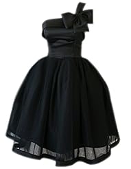 One Shoulder Short  Lace-Up Prom Dress/Party Dress  With a Bow(s)