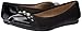 Anne Klein Sport Women's Abideby Fabric Ballet Flat, Black, 10 M US
