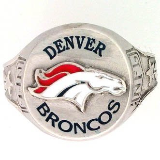Denver Broncos Ring - NFL Football Fan Shop Sports Team Merchandise