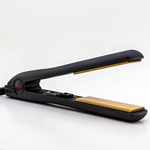 1 Inch - CHI Original Flat Iron Hair Straightener Ceramic Hairstyling Iron Black