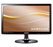 Samsung SyncMaster T24A350 61 cm (24 Zoll) Widescreen LED Monitor, Energieeffizienzklasse B (HDTV-Tuner, HDMI, Scart, VGA, Composite, 5ms Reaktionszeit) rose schwarz