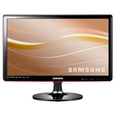 Samsung SyncMaster T24A350 61 cm (24 Zoll) Widescreen LED Monitor (HDTV-Tuner, HDMI, Scart, VGA, Composite, 5ms Reaktionszeit) rose schwarz