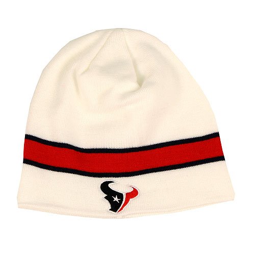 Houston Texans White Beanie