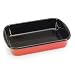 Chantal Enamel 9-by-13-by-3-Inch Lasagna Roasting Pan, Red