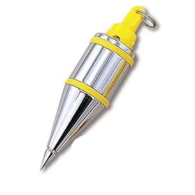 Tajima PQB-200 Plumb Rite Quick Stabilizing Plumb Bob, 7 oz