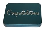 Gift Card Holder - Gift-Card-Box with Message, Congratulations