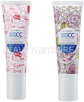 Seatree Smart Shield CC Cream (Spf50+/pa +++) 45ml / Beautynet Korea (#2 Tinted Color)