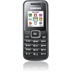 Samsung E1050 Handy ohne Branding schwarz