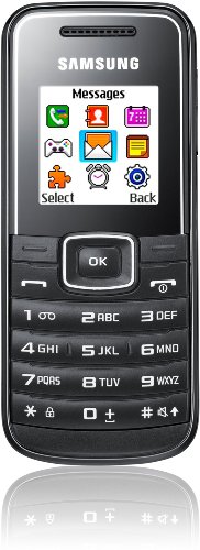 Samsung E1050 Handy ohne Branding schwarz