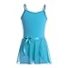 MAGIC TOWN Girls' Camisole Tutu Dress Leotard