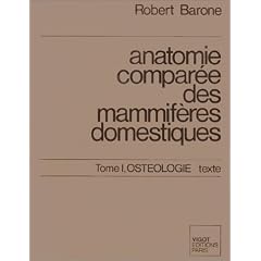 Anatomie compar�e des mammif�res domestiques
