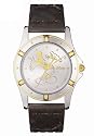 Disney Men's Mickey Mouse Braided Leather Strap Watch #MU2559-MT