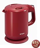 TIGER 電気ケトル わく子 (0.6L) レッド PCG-A060-R