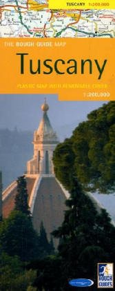 City Travel Guides Discounted  Books : Rough Guide Map Tuscany 1e