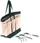 Rumford Gardener BGS1000 Canvas Tote Bag Set with 3 Ascot Tools