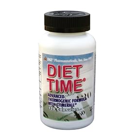 D&E Pharmaceuticals Diet Time, Diet Supplement (120 Capsules)