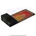 Syba 4 Port Combo CardBus/PCMCIA to USB 2.0/Firewire 1394a Host Adapter, w/ ULEAD 5.0