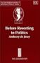 Before Resorting to Politics (Shaftesbury Papers, 5)