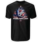 Majestic Club Collection Columbus Blue Jackets Youth NHL Shield 3D Logo T-shirt